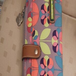 Lily Bloom Multicolor Floral Wallet